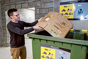 Recycling resumes