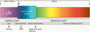 Blue light word