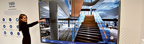 Futuristic Docklands on display