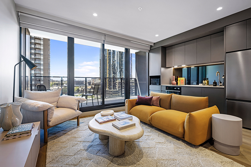 A new build-to-rent community opens in Southbank, including affordable homes for eligible renters