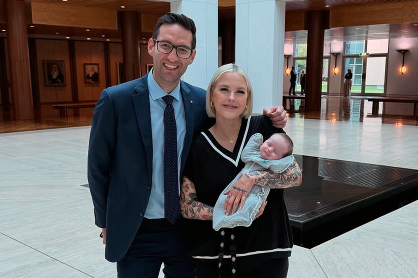 “Roaring into the world”: baby’s arrival brings light