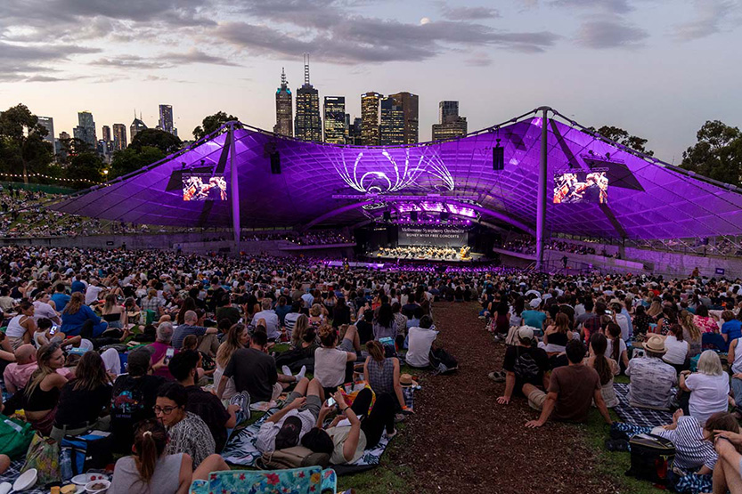 MSO revives beloved free concert tradition at Sidney Myer Music Bowl