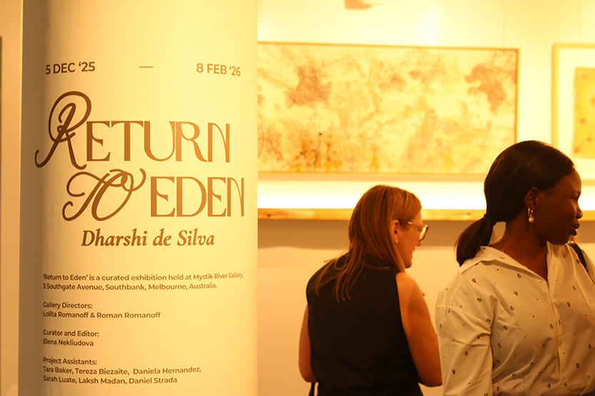 Mystik River Gallery unveils Dharshi de Silva’s Return to Eden
