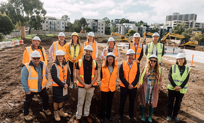 Rec Centre construction under way