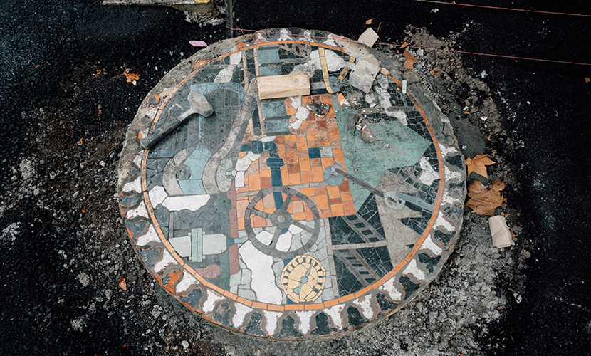 Kensington’s popular mosaic artworks saved as street works take shape