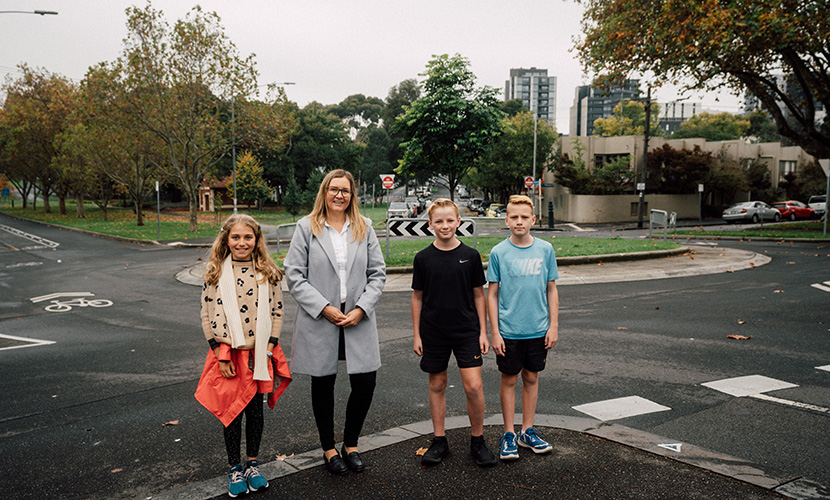 School community welcomes new zebra crossing at dangerous roundabout