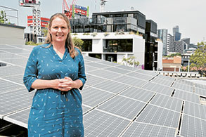 Building a lead on climate change