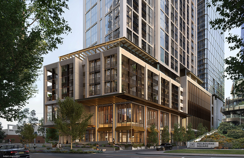 New $800 million tower unveiled for Melbourne Square precinct