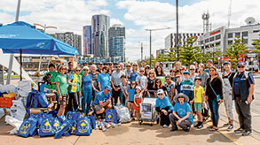 Docklands is free of 15,000 cigarette butts!