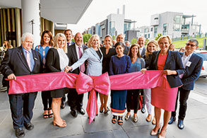 Think Pink unveiled at Yarra’s Edge