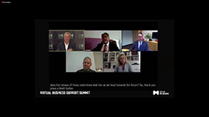 Virtual business summit provides important boost