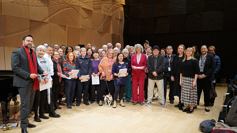 Choir3006 sings for connection