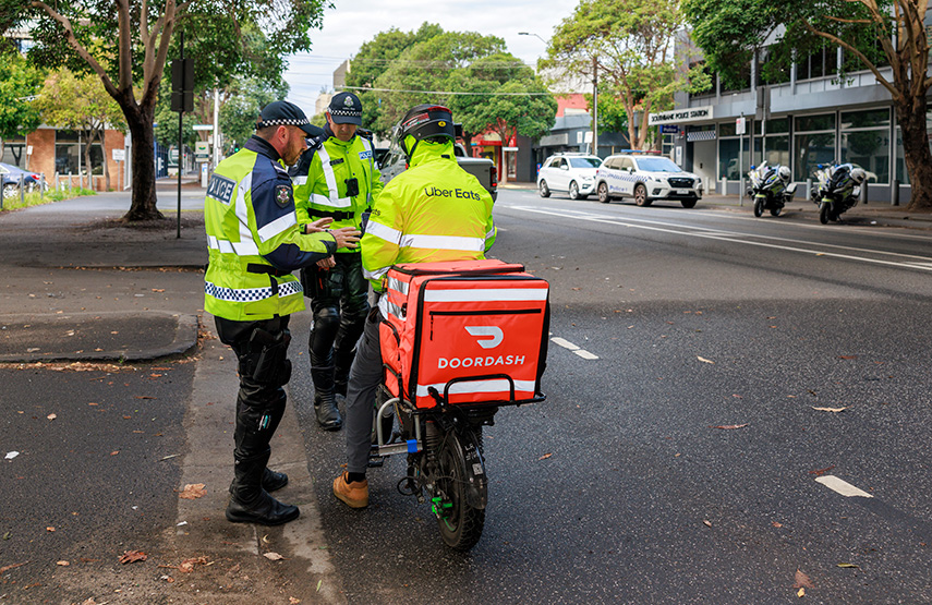 Police crackdown on illegal e-bikes and e-scooter behaviour
