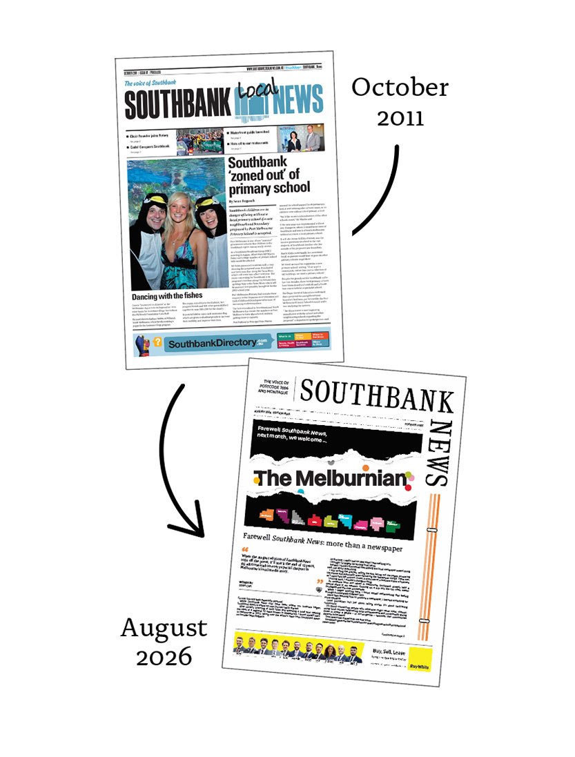 Farewell Southbank News: more than a newspaper