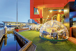 Dining at WTC Wharf