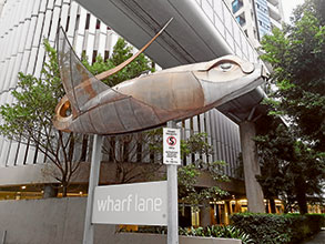 Explore public art in Batman’s Hill