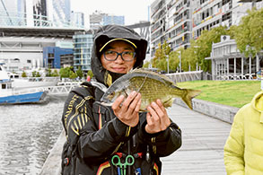 Fishermen return to Docklands