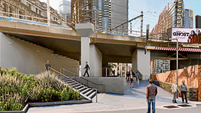 Work starts to transform pedestrian link