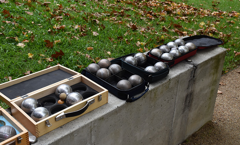 Pete’s petanque piste
