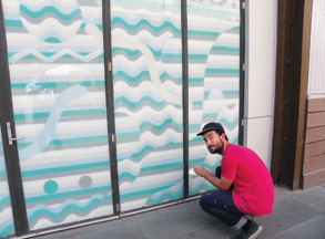 SOUTH WHARF TURNS ARTISTIC