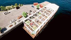 From Alma to ATET: new barge project to enliven Docklands