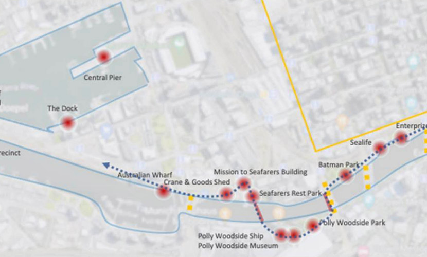 “A really special precinct”: Maritime trail edges closer