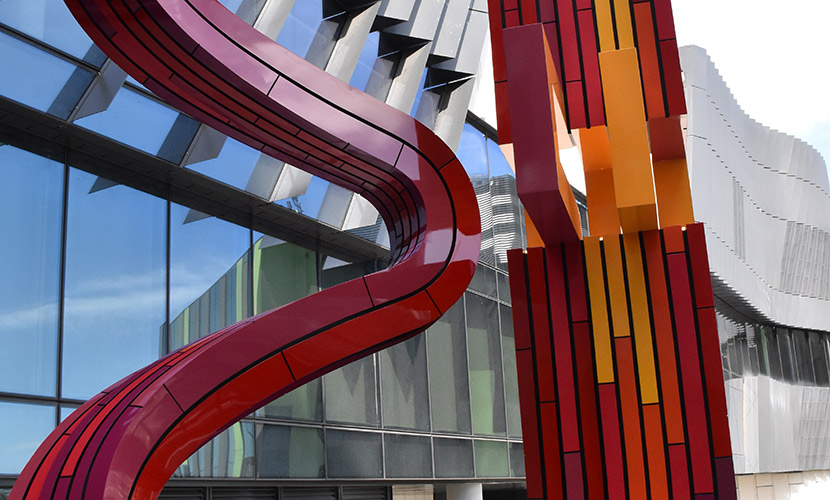 Cool sculpture unveiled 
