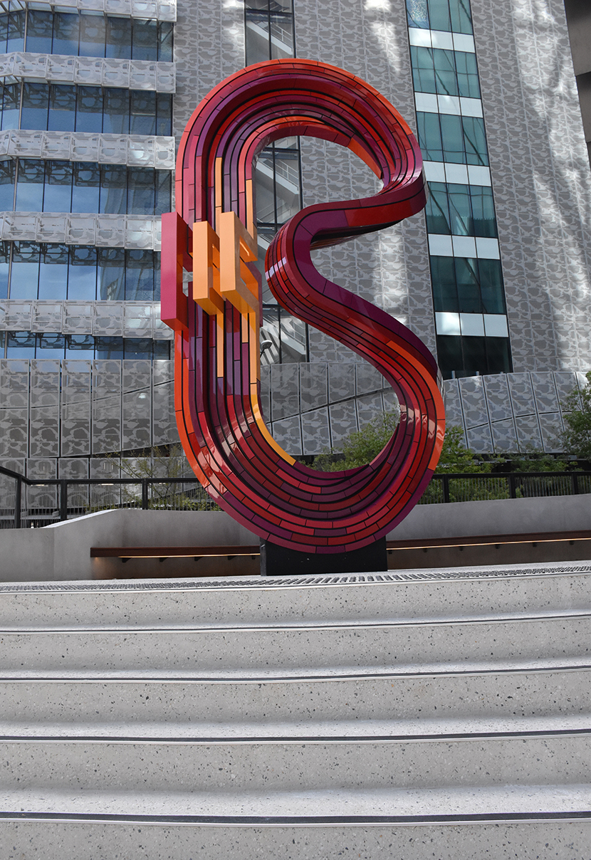 Cool sculpture unveiled 