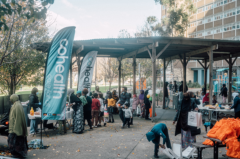 Residents of public housing tower fear funding for vital health program will be cut