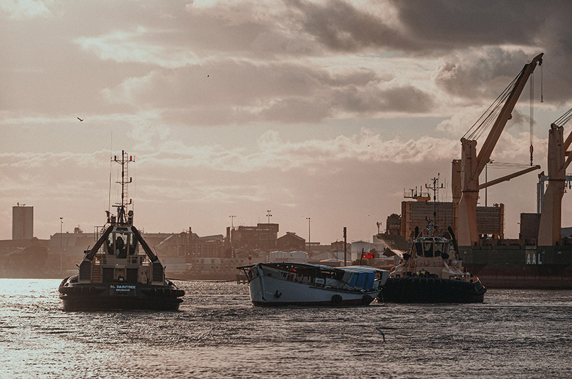 Historic Alma Doepel makes victorious return to water
