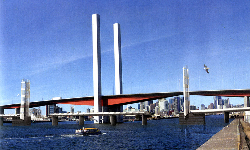 Freight bridge rises to 11 metres