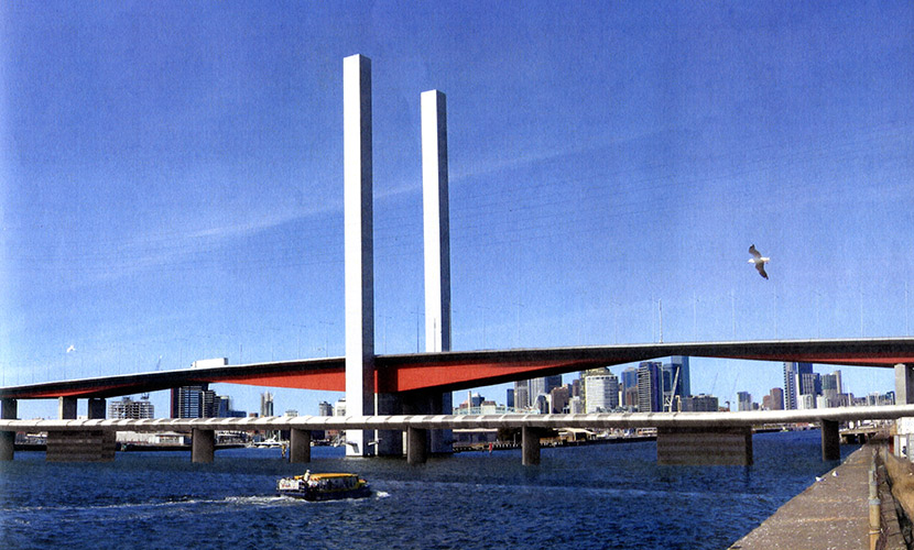 Freight bridge rises to 11 metres