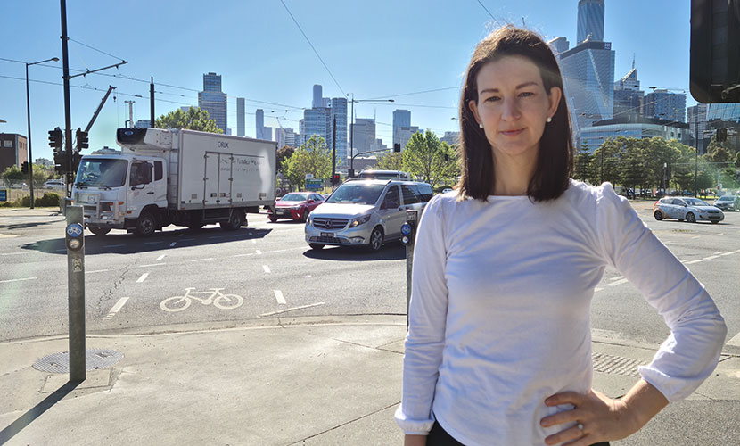 A safer Docklands for pedestrians and cyclists