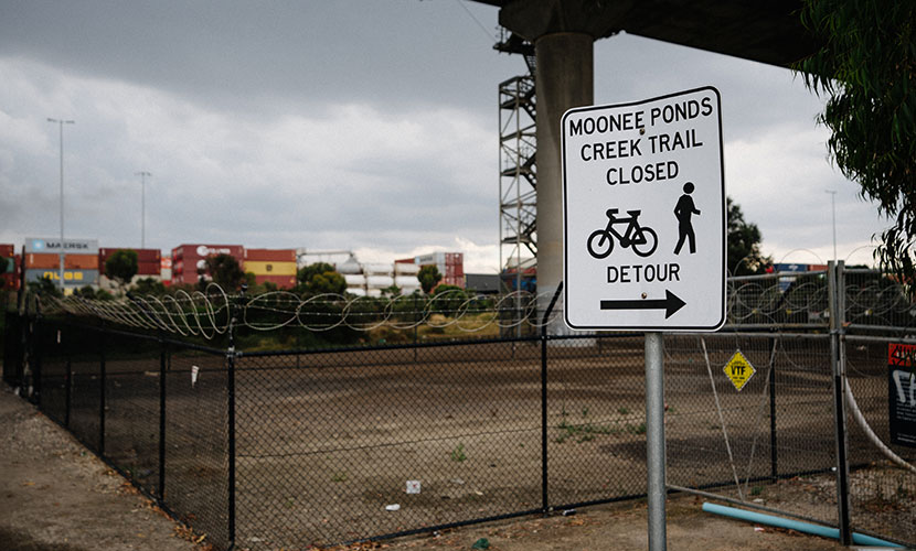 “No end in sight” for Moonee Ponds Creek trail closure 
