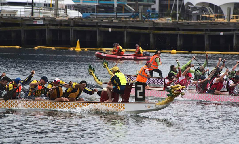 Dragon boat festival back with a bang