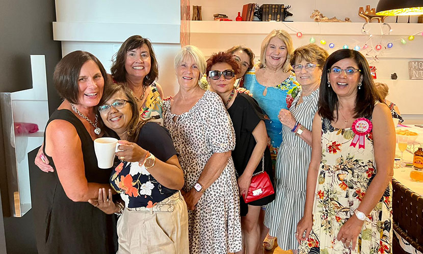 Walking group celebrates