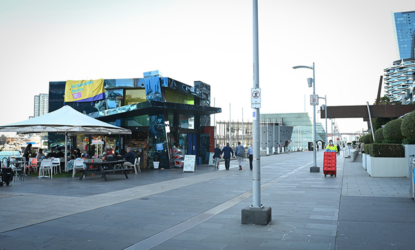 Docklands fish and chip shop fined
