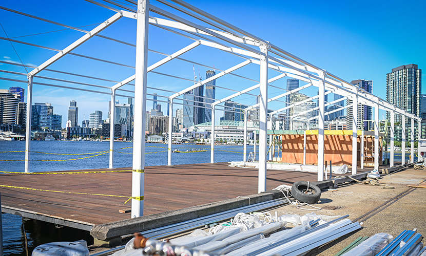 Exciting activations take shape in Vic Harbour as precinct recovers from pandemic