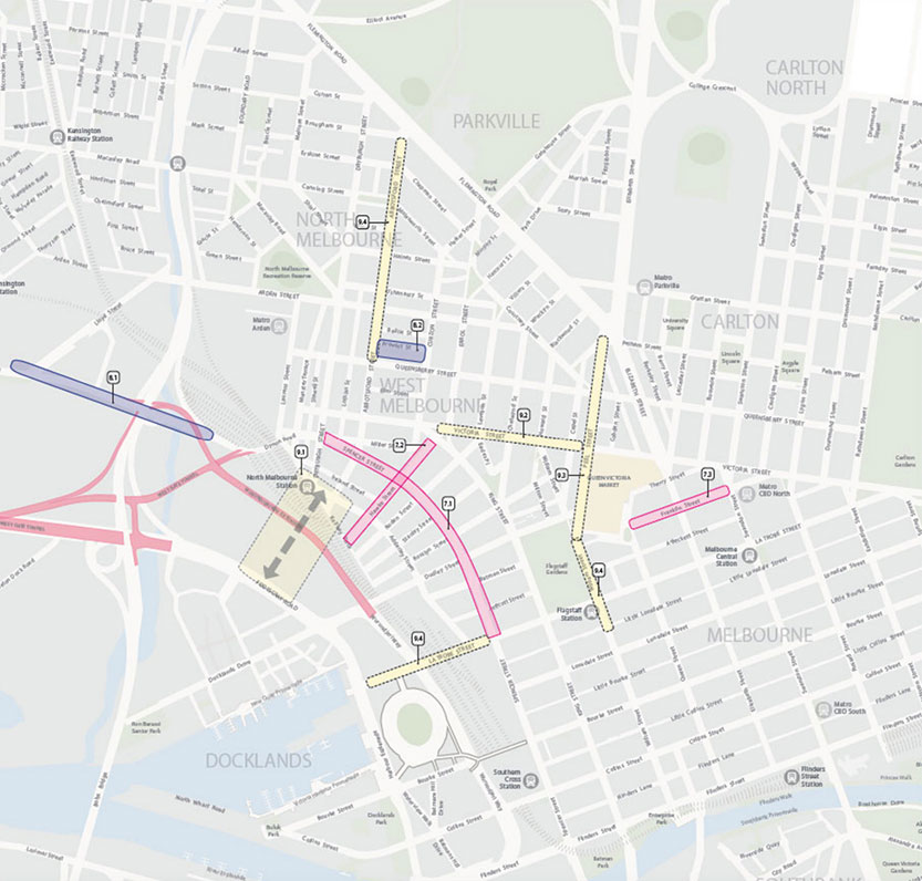 Feasibility study completed on connection between Docklands and West Melbourne, but not released