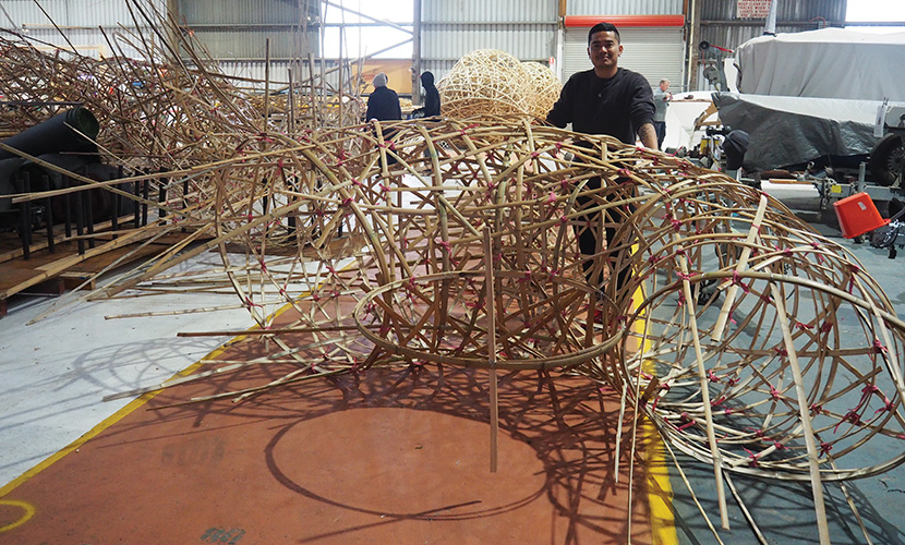 The Wooden Boat Centre puts its hand up to support RISING Festival artist