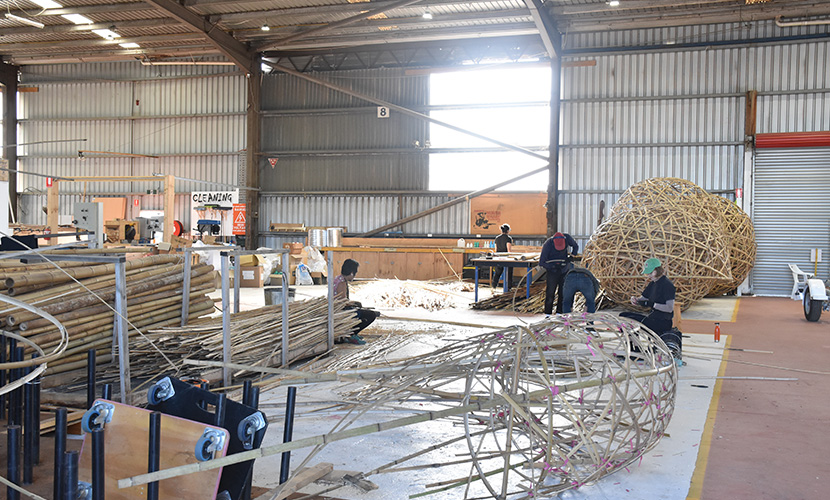 The Wooden Boat Centre puts its hand up to support RISING Festival artist
