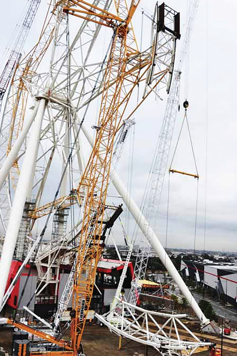 Wheel spins towards completion