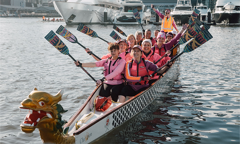 A “special place” on the water: New dragon boat club brings survivors together
