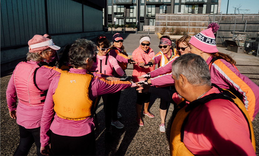A “special place” on the water: New dragon boat club brings survivors together