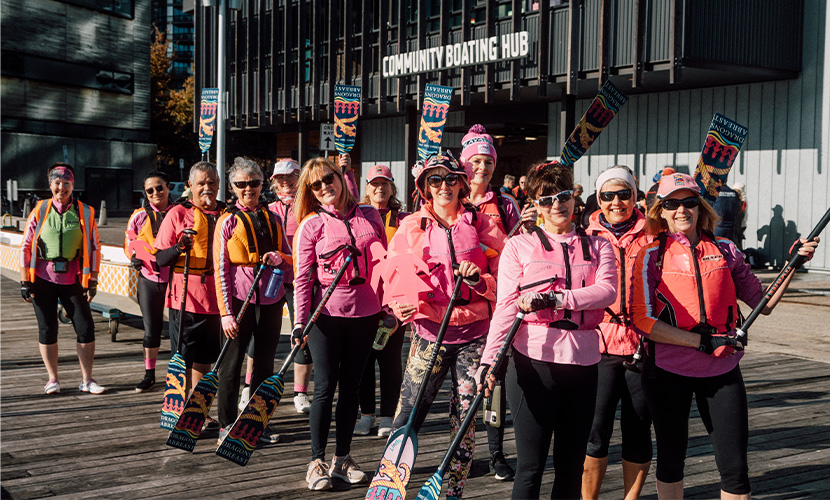 A “special place” on the water: New dragon boat club brings survivors together