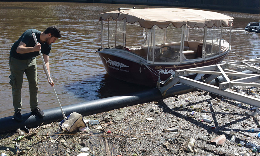 Study lifts lid on polystyrene pollution in Yarra River