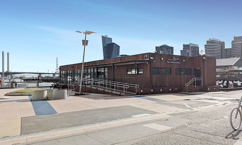 New Melbourne Ferry Terminal now open