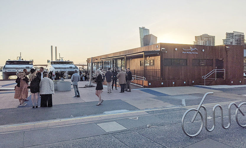 New Melbourne Ferry Terminal now open