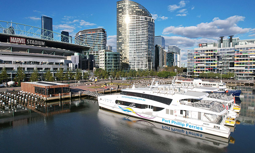 New Melbourne Ferry Terminal now open