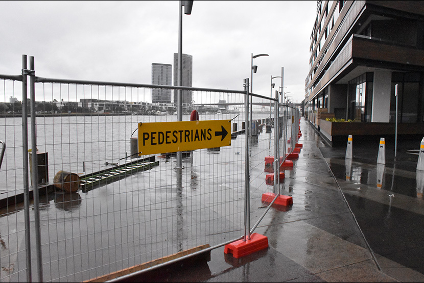 Works take shape at Australia Wharf